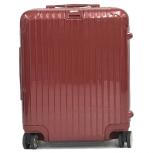 RIMOWA 83056534 キャリーバッグ SALSA サルサ デラックス スーツケース 52L 4輪 レッド リモワ 旅行バッグ ダイヤルロック付きの買取