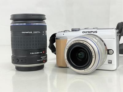 OLYMPUS ミラーレスカメラ E-PL1 M.ZUIKO DIGTAL 14-42mm 1:3.5-5.6 レンズキット
