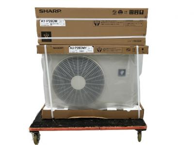 SHARP AY-P28DM AU-P28DMY ルームエアコン 室外機 室内機 家電