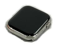 HERMES Apple Watch シリーズ7 45mm A2478 MKMV3J/A オレンジ シンプルトールレザーエルメス 替えバンド付きの買取