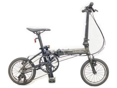 DAHON K3 14インチ 折りたたみ 自転車 1×3 3段階切り替え レッド×マットブラック ダホン