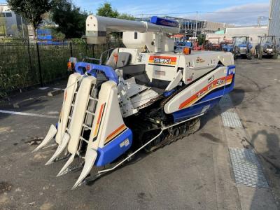 茨城県 結城市 イセキ コンバイン HVG323G-ZKWC 3条刈 135h グレンタンク 稲刈り 水田 農業機械 農機具 現状渡し 直