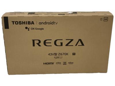 TOSHIBA REGZA 43Z670K 42V型 4K 液晶テレビ TV 東芝 レグザ