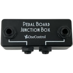 One Control ワンコントロール Minimal Series Pedal Board Junction Box ションボックス ブラック