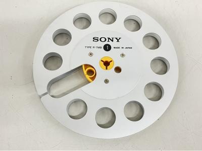 SONY 空リール METEL REEL R-7MB シルバー オープンリール 箱付き 音響