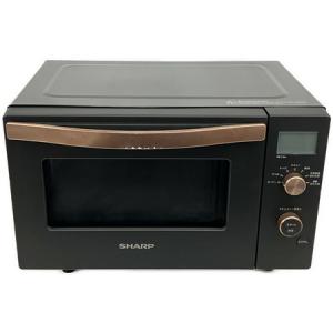 SHARP シャープ RE-F18A-B 18L オーブンレンジ 2020年製 ブラック 調理家電