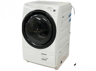 SHARP ES-S7F WL ドラム式 洗濯乾燥機 7.0kg 乾燥3.5kg 左開き ホワイト