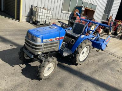 鳥取県米子市発 イセキ TM17 TM17F UDZP トラクター 17馬力 パワステ 逆転PTO PTO 農機具 エンジン一発 ロータリー 小型 直