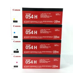 CANON 054H 4色 純正 トナー カートリッジ 2020年製 イエロー シアン マゼンタ ブラック セット プリンター 周辺 キャノン