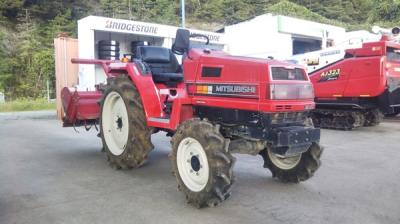 【SOLD OUT】三菱 トラクター MT205 20馬力 自動水平 逆転 倍速 自動深耕 耕耘幅1400㎜【清掃・備済】【農機具でっく】【福岡】【トラクター】