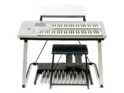引取限定 YAMAHA ヤマハ D-DECK DDK-7 エレクトーン キーボード 49鍵+61鍵 Ver.1.01 ペダル スタンド付
