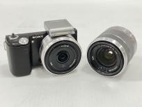 SONY ソニー NEX-5N ダブル レンズ セット デジタル ミラーレス 一眼 カメラの買取