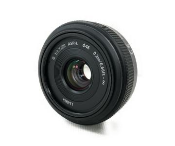 Panasonic パナソニック LUMIX G 20mm/F1.7 II ASPH. H-H020A-B カメラレンズ 単焦点 ブラック