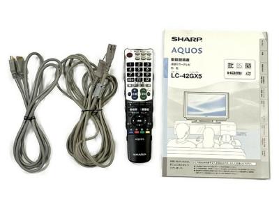正規輸入元品 SHARP AQUOS アクオス 42型 LC-42GX5 テレビ