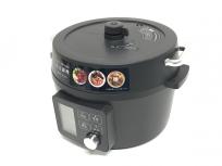 IRIS OHYAMA 電気圧力鍋 KPC-MA4-B 4.0L 炊飯 蒸し料理 2021年製 ブラック 家電 アイリスオーヤマ