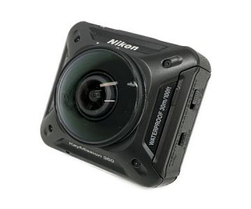 Nikon アクションカメラ KeyMission 360 本体 ビデオ カメラ 全方位 360度 動画撮影 防水 防塵 耐寒