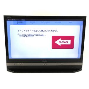 SHARP シャープ AQUOS LC-24R30-B 24型 液晶テレビ BD/HDD内蔵 ブラック 2015年製 大型