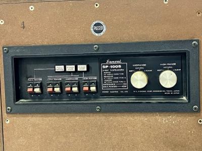 中古品のためスレ傷および剥げ等山水 Sansui SP-1005 スピーカー ペア