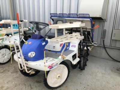 イセキ 田植え機 さなえ PQ4 DUHF 4条植え セルモーター式 ロータリー式 8.8馬力 4WD 側条施肥機 付 直