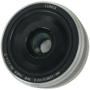 Panasonic パナソニック LUMIX G 20mm/F1.7 II ASPH. H-H020A カメラレンズ 単焦点