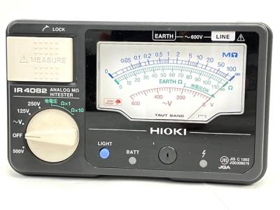 HIOKI 日置電機 アナログメグオームハイテスタ 2020年製 IR4082 電動工具