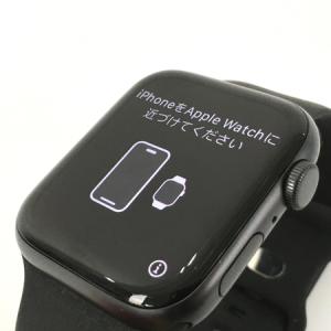 Apple Watch SE 44mm GPSモデル MKQ63J/A スペースグレイ ミッドナイトスポーツバンド アップルウォッチ