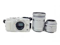 OLYMPUS PEN Lite E-PL6 14-42 40-150 カメラ レンズ セット オリンパスの買取