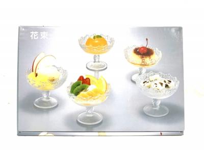 花束 Bouquet H9-5 デザートグラス ガラス 5個入 日本製 食器
