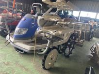 茨城県結城市 イセキ 田植え機 PZ63 6条植 444h ガソリン 除草剤散布機 ロータリー式 HST 井関 直