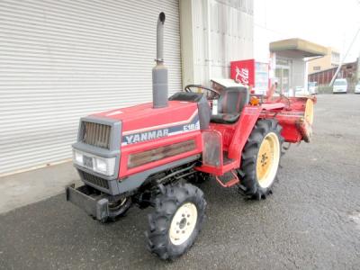 決算セール埼玉県発 ヤンマー F18D トラクター 4WD 18馬力 642H バッテリー 交換済み 直