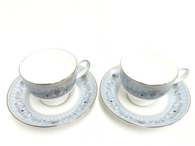 WEDGWOOD ウエッジウッド ALEXANDRA カップ &amp; ソーサー ティーカップ 2客 食器 洋食器