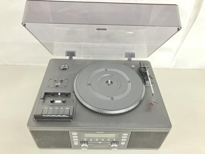 TEAC ターンテーブル CDレコーダー LP-R550USB ブラック