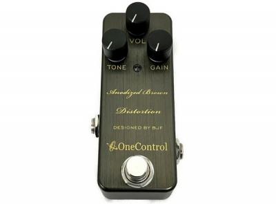 One Control Anodized Brown Distortion 歪み エフェクター