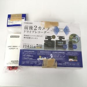 COMTEC コムテック ZDR016 前後カメラ 200万画素 FullHD GPS搭載 ドライブレコーダー カー用品