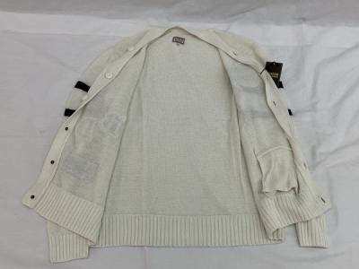 マックレガー バッジドラゴン レタード カーディガン リネン LL 