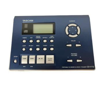 TASCAM ポータブルCDプレーヤー CD-VT2 トレーナー