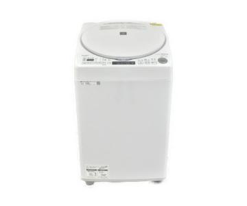 SHARP ES-TX8E-W 洗濯容量8 kg	乾燥容量4.5 kg 洗濯乾燥機 2021年製 家電 大型