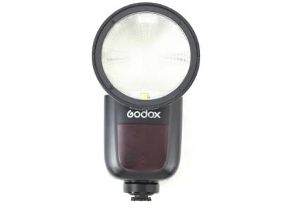 Godox V1-S フラッシュ ストロボ ラウンド ヘッド スピード ライト カメラ 撮影