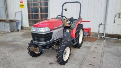 滋賀県発 ヤンマー EF222 トラクター 22馬力 ER214M 4WD 軽油 クリープ 深耕オート 旋回アップ バックアップ 農機具 直