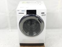AQUA AQW-DX12N ドラム式 洗濯乾燥機 まっ直ぐドラム 2022年製 左開き ホワイト 家電 楽