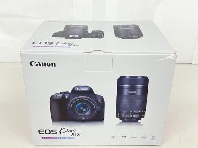 Canon EOS Kiss X10i 一眼レフ カメラ 18-55mm 55-250mm ダブル ズーム キット レンズ キヤノン