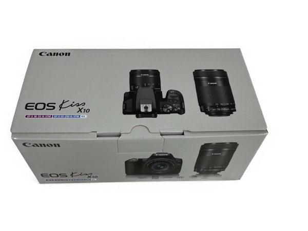 Canon EOS Kiss X10、EF-S 18-55mm 55-250mm(レンズ)-