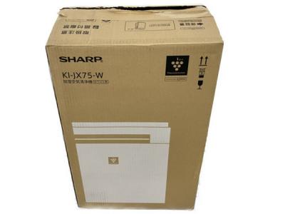 SHARP 加湿空気清浄機 KI-JX75-W プラズマクラスター 25000 21畳用