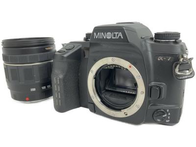 電池がない仕入れてから動作確認して販売致します。 MINOLTA α-7 ボディ デジタル カメラ 一眼レフ