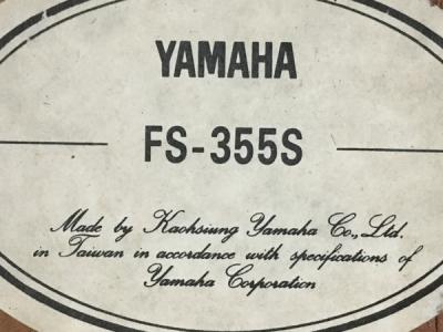 傷汚れ無しYAMAHA アコースティックギター FS-355S スタンド付 傷汚れ無しYAMAHA アコースティックギター FS-355S スタンド付