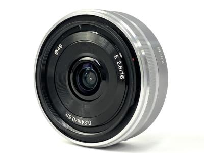 SONY ソニー E 16mm F2.8 SEL16F28 カメラ レンズ α Eマウント用 薄型 広角