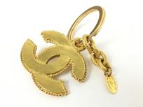 CHANEL シャネル ココマーク キーリング 96A ゴールドカラーの買取