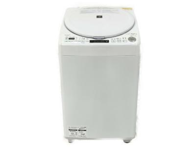 SHARP ES-TX8E-W 洗濯容量8 kg	乾燥容量4.5 kg 洗濯乾燥機 2021年製 家電 大型