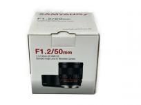 SAMYANG F1.2/50mm AS UMC CS CANON M (SILVER) カメラ レンズ