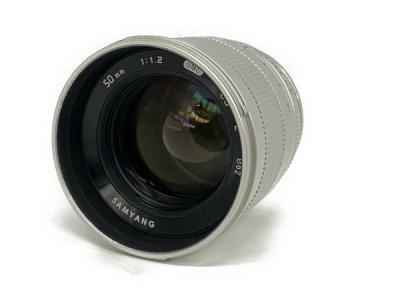 SAMYANG F1.2/50mm AS UMC CS SONY E (SILVER) カメラ レンズ